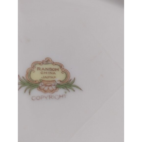 Vintage Ransom Japan Lidded Vegetable/Soup Tureen 1950's 10 1/2 in x 9 1/4 in - Picture 9 of 16